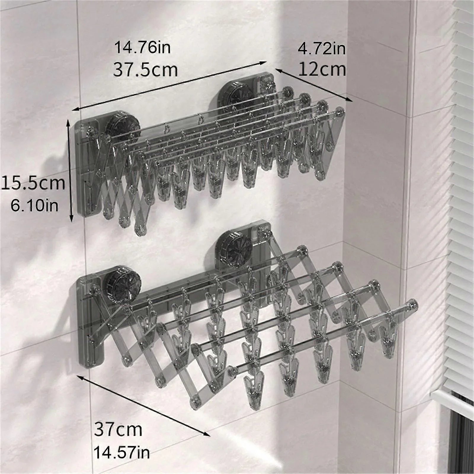 Foldable Wall-Mounted Drying Rack