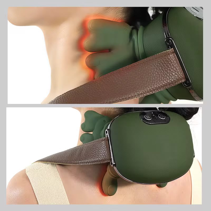 Simulated Human-Hand Heated Neck & Shoulder Massager