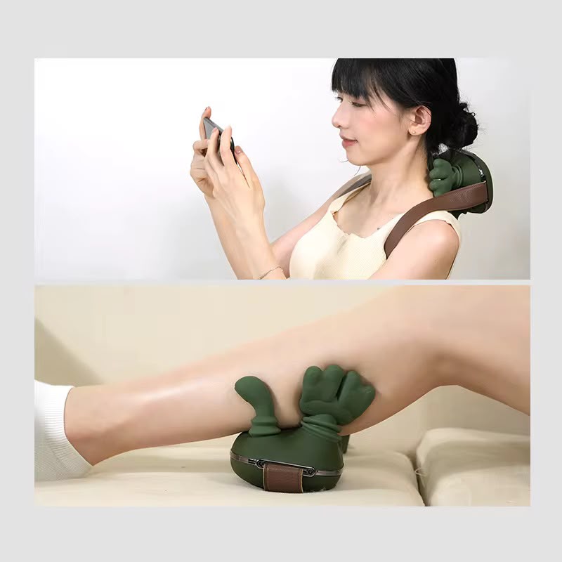 Simulated Human-Hand Heated Neck & Shoulder Massager