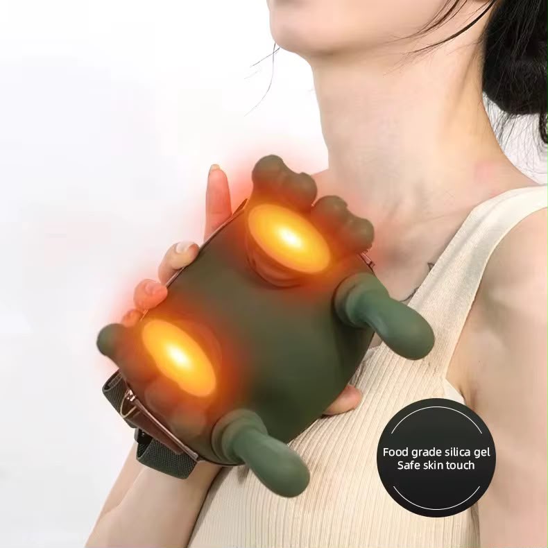 Simulated Human-Hand Heated Neck & Shoulder Massager