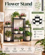 Multi-Tiered Plant Display