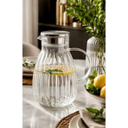 Clear Glass Pitcher