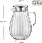 Clear Glass Pitcher