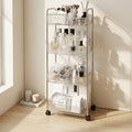 4-Tier Clear Acrylic  Storage Cart