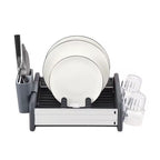 GeBe Black Collapsible Dish Rack