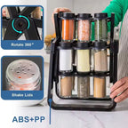GEBE 18 Jars Rotating Spice Rack