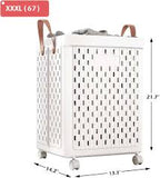 Rolling Collapsible Laundry Hamper